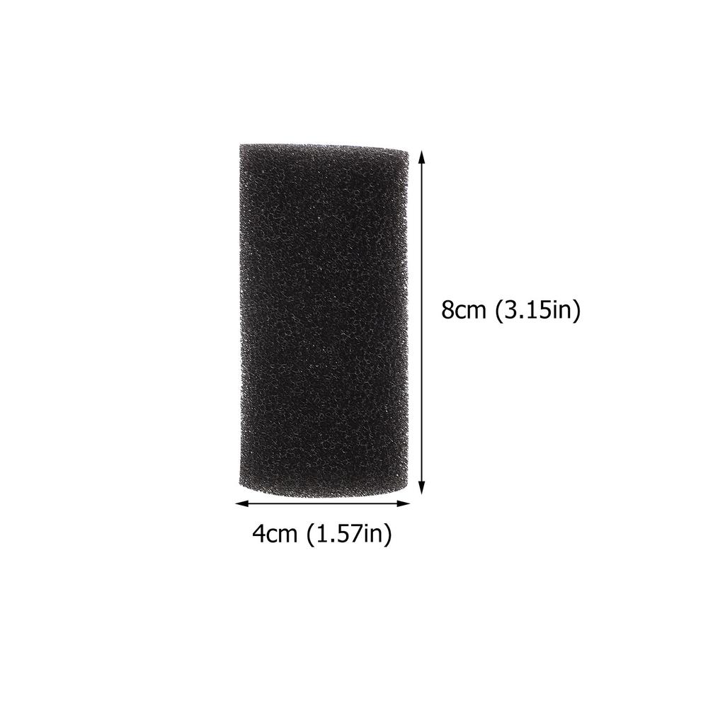 10Pcs Fish Tank Pre Filter Sponge Sleeves Easy Install Filter Cover for Aquarium Inlet Tube Protection Filtration Sponge