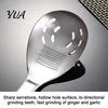 Versatile Cooking Tool for RV Stainless Steel Grinding Spoon, Garlic Ginger Mashing And Egg Separating Multifunctional Tool, Handy Nut Spoon