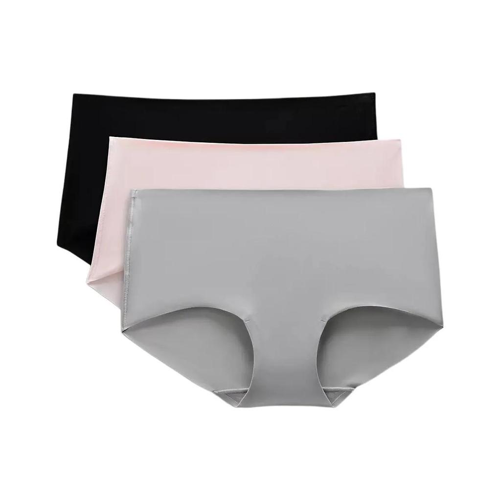 Lululemon Boxer Shorts Women's 3 Pack (Unisex) Briefs LW9DC6S | Mahogany Muse / Misty Shell / Pink Parade