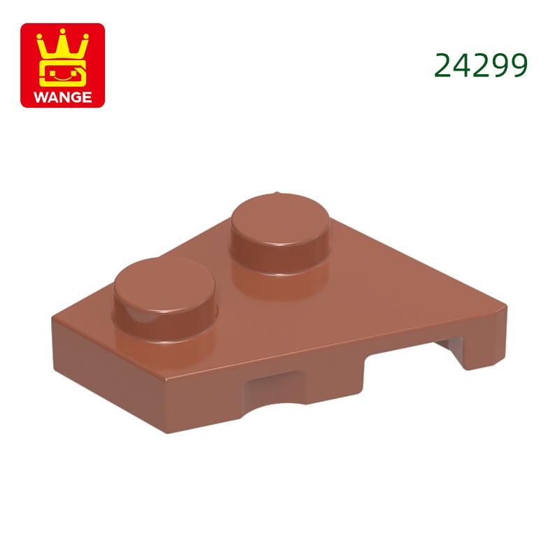 Non-Toxic 201Pcs/Lot 24299 Wedge Plate 2 X 2 Left Block Moc Color Accessories Compatible With Brick Diy Children'S Toy Assembly Parts