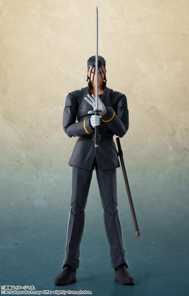 TAMASHII NATIONS S.H.Figuarts Rurouni Kenshin: Meiji Swordsman Romantic Story - Saito Hajime, approximately 165mm, PVC & ABS painted action figure