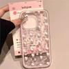 Suitable for Apple 11promax Transparent Mobile Phone Case Contrasting Color Two-in-one 11plus Star Bear Kitty Cat