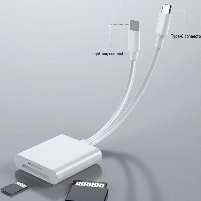 Apple SD Card Reader & Type-C Adapter for iPhone