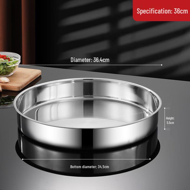 Yuzhou Stainless Steel Round Deep Steaming Pan