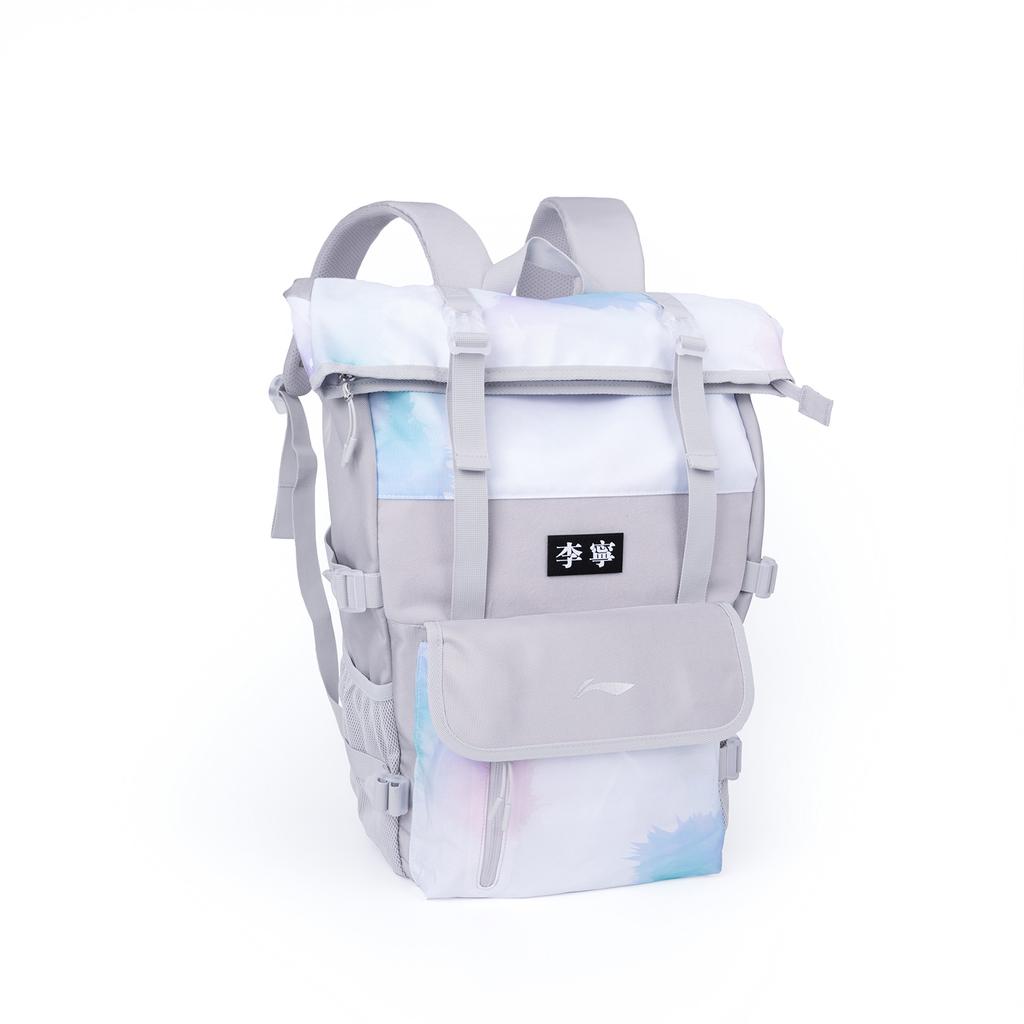 Li Ning Polyester Backpack Regular Unisex Cotton Candy Colorway ABSU327