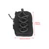 Oversized Reflective Storage Pouch With Quick Release Straps Perfect For Adventure Motorcycles Long Distance Travel
