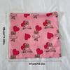 Kawaii Makeup Bag  Cartoon Bear Pattern Cosmetic Pouch Toiletry Bag Large Capacity Portable Stationery Bag