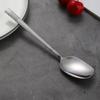 Stainless Steel Spoon Creative Color Korean  Household Thick Rice Spoon Spoon Spoon Spoon Soup Spoon Big Round Spoon