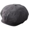 Reck Hatter Linen Casquette Sizes Available for and Size L Men's Hat, Spring, Summer, Fall, Gray, (RH-507)