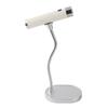 Handheld Nail Light with Gooseneck Magnetic Stand Cordless Rechargeable Auto Sensor Nail Lamp White