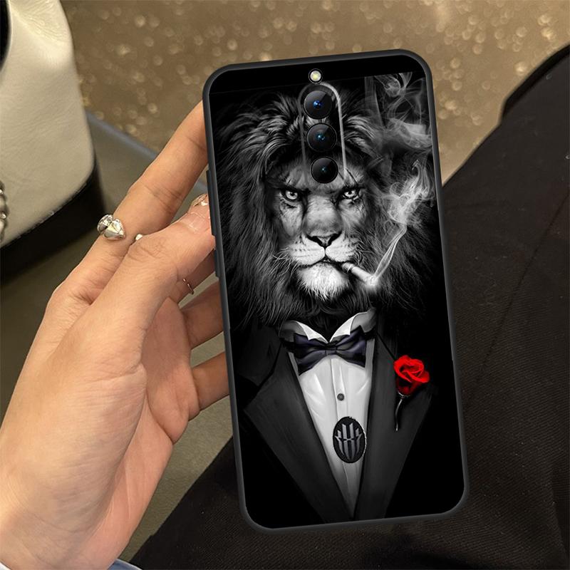 Man Suit Shirt Tie Case For ZTE Nubia RedMagic 6 7 6S 7S Pro 6R RedMagic 10 Air 9 8 8S 9S 10S 11 Pro Plus Cover