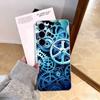 S-Steampunk Gear Mechanical COOL Phone Case For Samsung S25,S24,S21,S22,S23,S30,Ultra,S20,Plus,Fe,Note,10,9,5G Transparent Cover