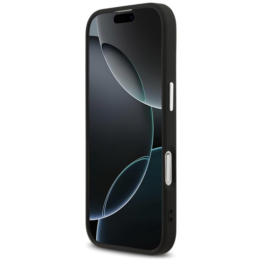Guess 4G Classic Logo MagSafe case for iPhone 17 black