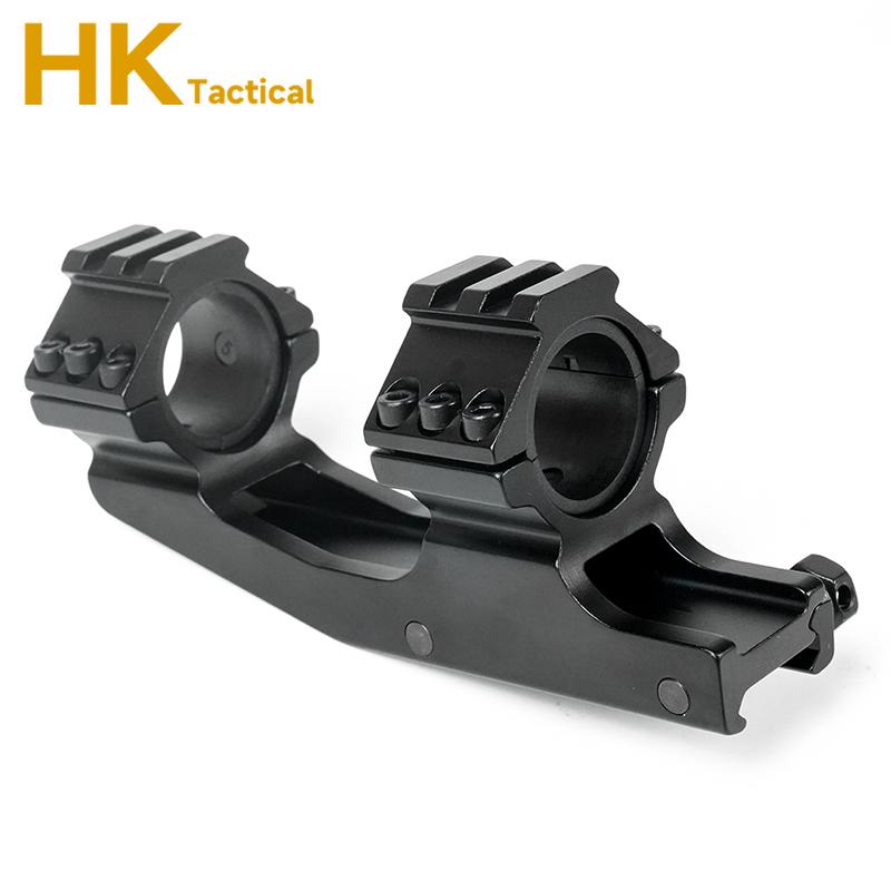 Airsoft Tactical 30mm / 25.4mm Riflescope Mount Ring 21/11mm Picatinny Rail Aluminium Sight Base for Rifle Scopes Hunting Mounts