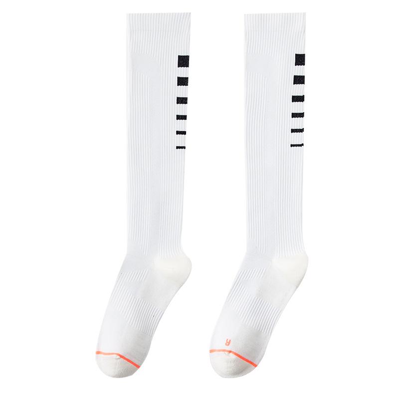 Ladies Spring and Autumn Sports Fitness Running Marathon Yoga Football Thin Leg Calf Pressure Socks
