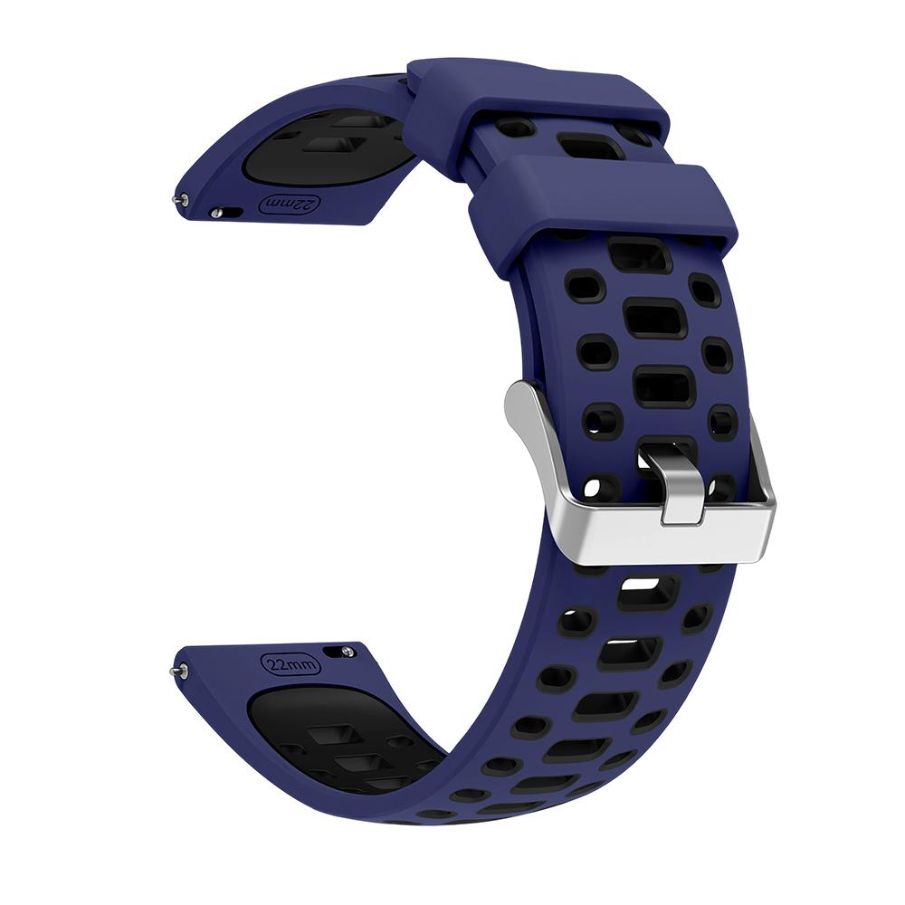 22MM Official Two Tone Sports Watch Strap for Huawei GT Runner 2 Gt6 46mm Silicone Waterproof Watch Band for Huawei GT Runner 2
