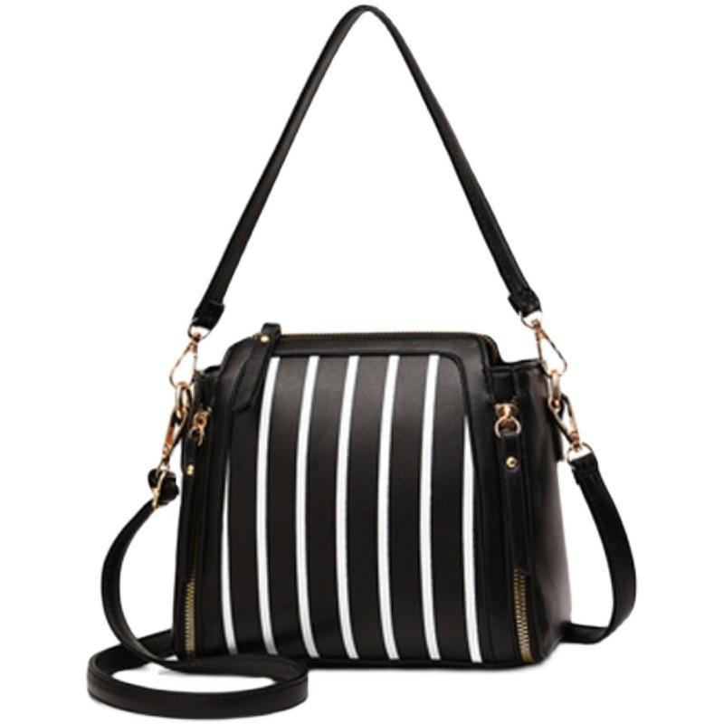 

Женская сумка премиум-класса, студенческая маленькая квадратная сумка через плечо, сумка через плечо для женщин One Size чёрный