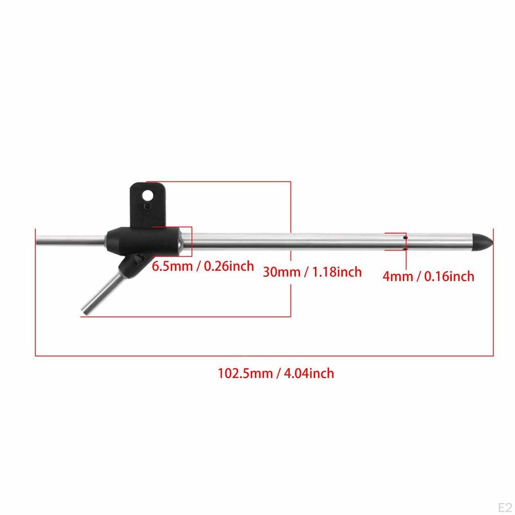 Airspeed Meter Gauge Pitot Tube Stable Replacements for Controller FPV U22 Fixed Wing Drone