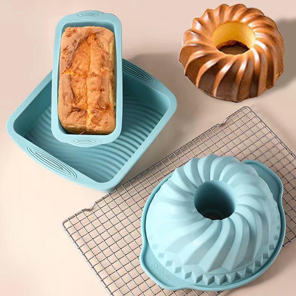 Reusable 3D Cake Mold Silicone Cake Tray DIY Baking Mold  Jelly