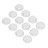 12pcs   Wheel Self Adhesive 360 Degrees  Rotation High Load Bearing ABS Caster for Furniture Appliance