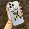 Personalized Graffiti Teddy Bear Phone For iPhone 16 15 14 13 12 11 Pro Max Shockproof Hard Matte Back Cover Case Funda