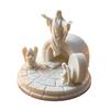 3D Print Ornaments Resurrection Compact Desktop Sculpture 3D Printed Warmth Healing Decoration for Easter Holiday