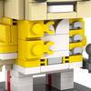 MOOXI Queen Freddie Mercury 159Pcs MOC Brick Star Singer BrickHeaded Building Block Kids Toys For Children Birthday Gift MOC7166