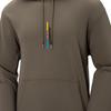 SALOMON Sportstyle Series Comfortable Simple Letter Hoodie Men Hoodies Brown C25481