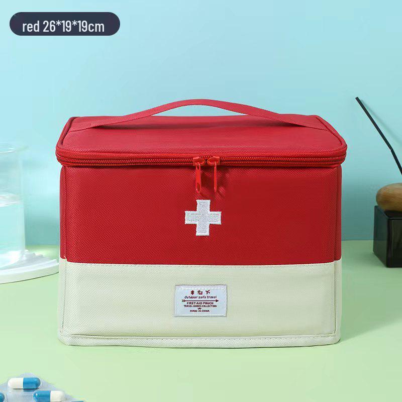 Korean Portable Medical Storage Bag - Travel Emergency Medicine Organizer