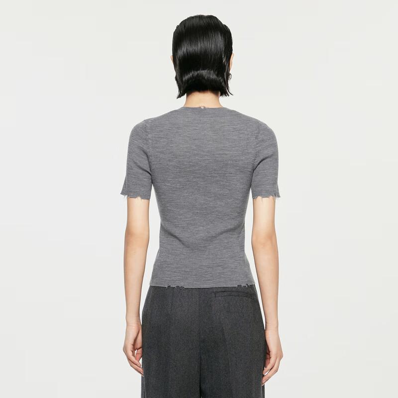 JNBY Women's Slim-Fit Wool Blend Knit Top