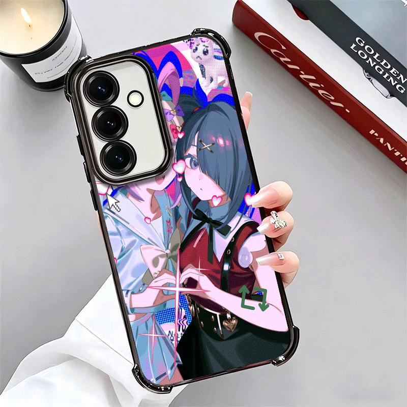 Needy Girl Streamer Overload Soft Phone Case For Samsung A17 A27 A07 A37 A57 A16 A56 A15 A55 A14 A54 A13 A53 A26 A36 A25 A35 A24