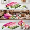 Paper Flower Making Kit Ribbed Glue Stick Colorful for School Projects, Students
