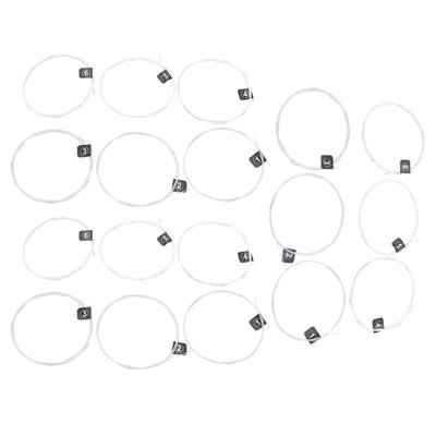 3 Set of Classical Guitar Strings Replacement Stable Pitch Nylon Silver Plated AccessoriesNX36