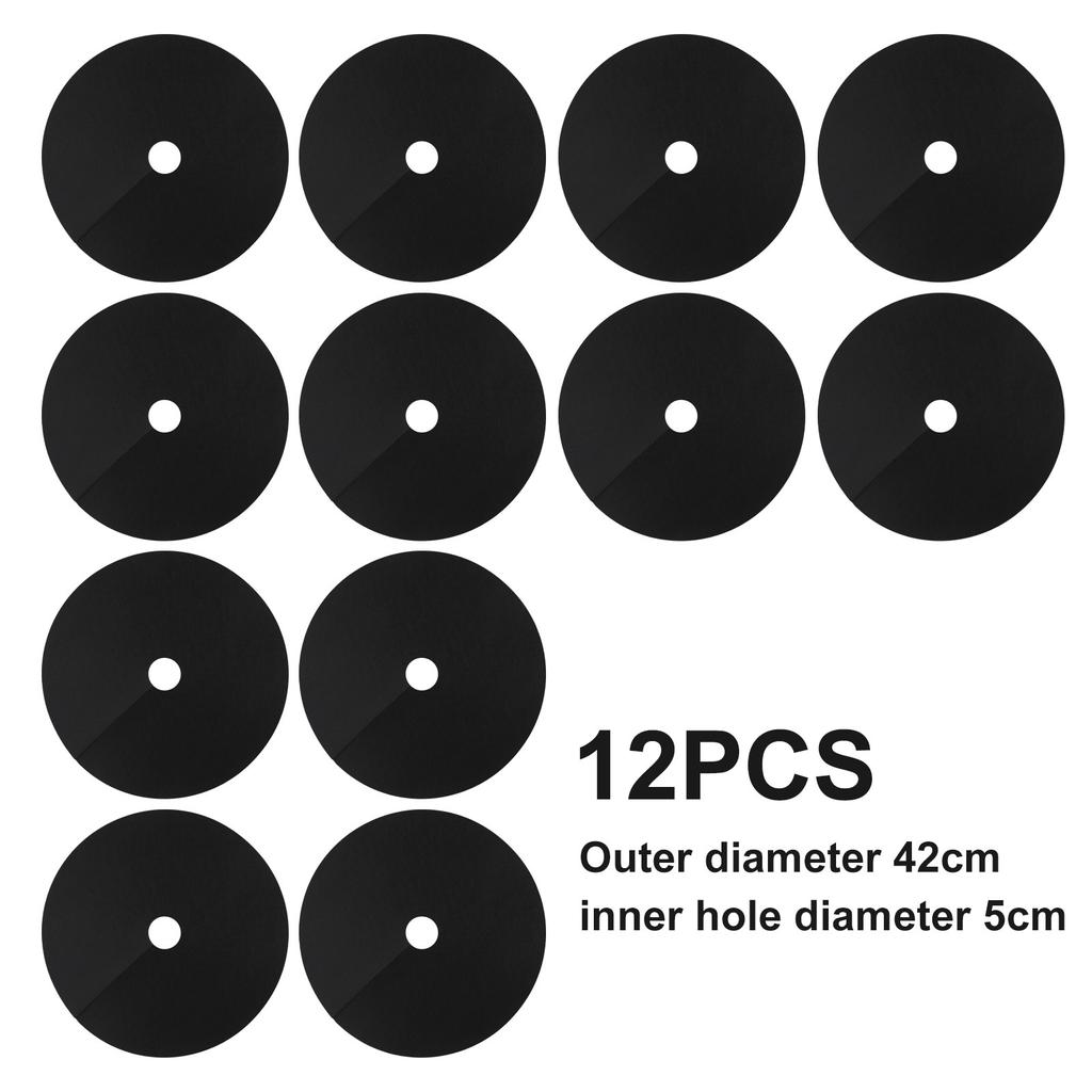 Natural Hanging Shading Mats Non-woven Fabric Ring Tree Protector Mats