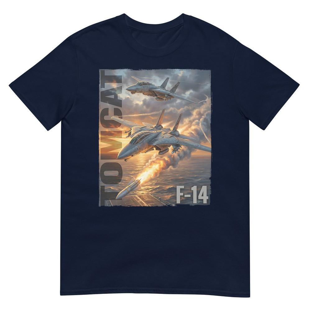 F14 Tomcat Fighter Jet Graphic Tshirt S