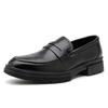 Men's New Style Perforated Leather Loafers: British Business Casual Slip-On Shoes