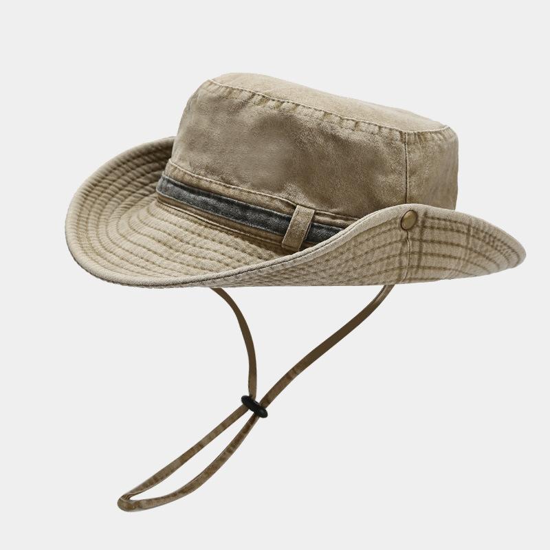 Vintage Justerbar Unisex Vintage Kasket til Udendørs Vandring og Bjergbestigning