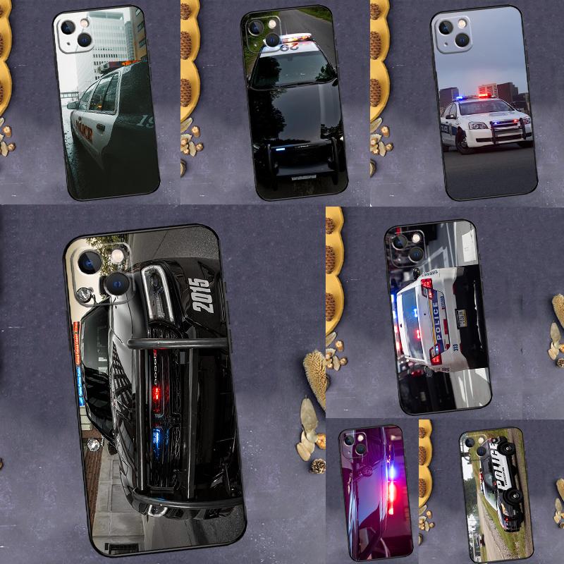 police car Case For Xiaomi Redmi Note 11 9 10 12 13 14 15 Pro Plus Redmi 15 14C 10C 12C 13C 15C Cover
