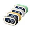 2024 LED Night Lamp & Silent Alarm Clock for Students - Multifunctional Bedroom Timepiece