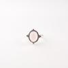 Rose Quartz Gemstone 925 Solid Silver Jewelry Handmade Ring For Anniversary Gift RR-9-25