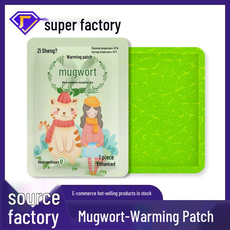 Selbsterwärmender Beifuß-Mutterkraut-Wärmer für Kälteschutz und Komfort