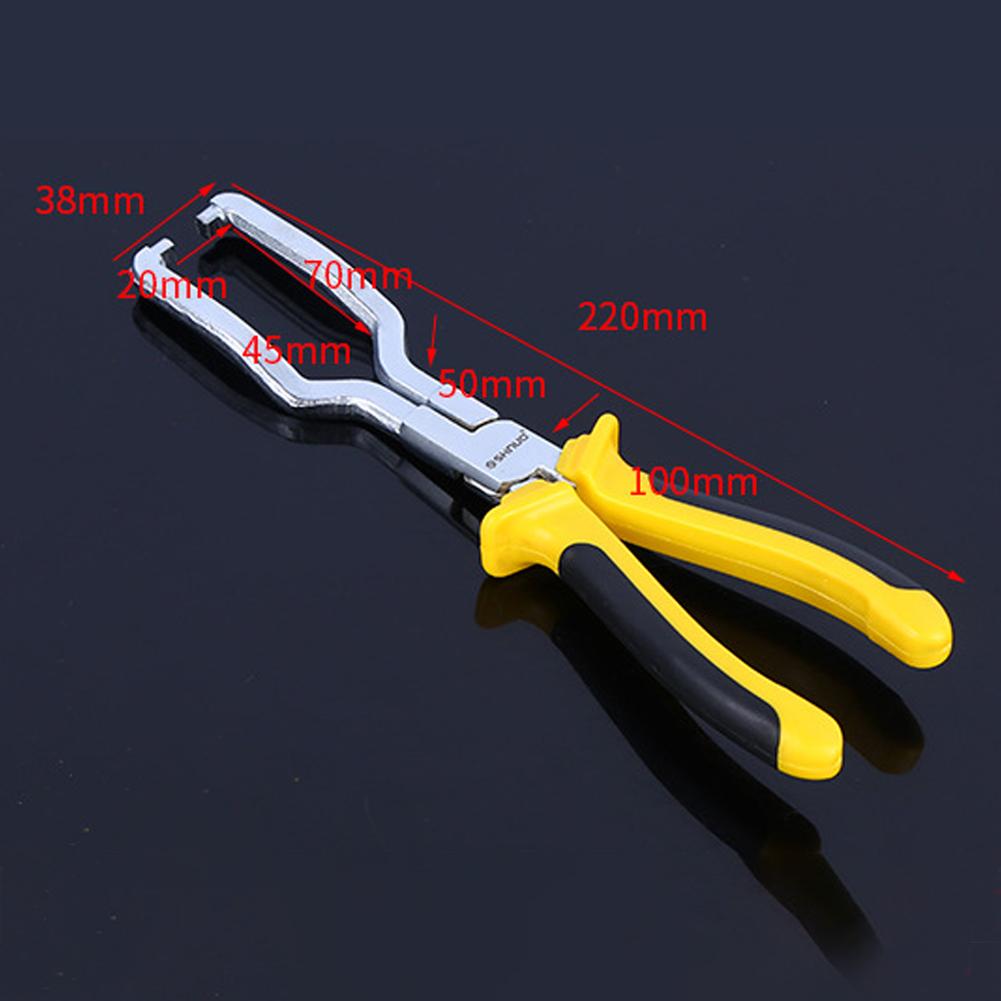 Multifunction Fuel Line Car Water Pipe Hose Removal Tool Flat Band Type Hose Clamp Pliers Car Accessories