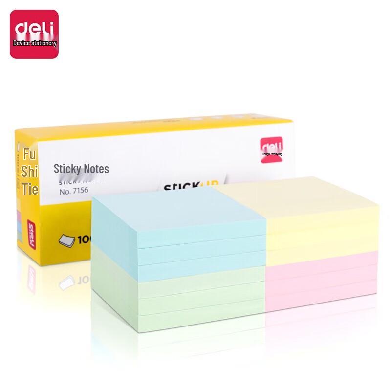 Deli 7156 Color Sticky Notes