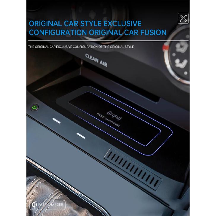 Car charger wireless For Volkswagen Tiguan 15w fast charger Car Wireless Charger Car Accessories tools car charger adapter