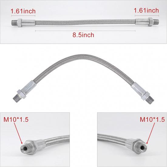 LS Throttle Body Bypass Hose Kit LS Coolant/Steam Port Crossover Hose Kits