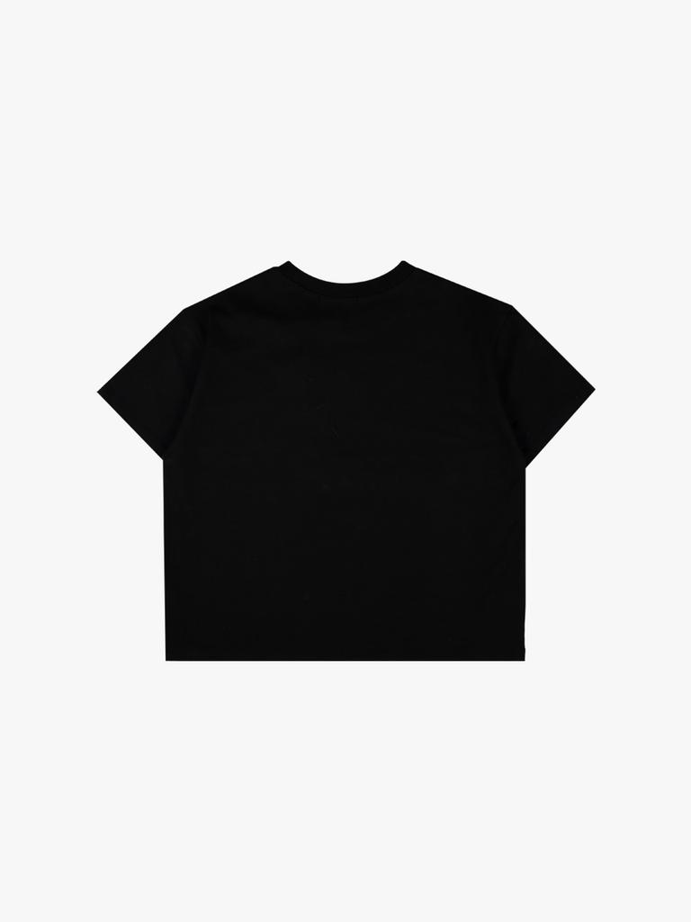 PINK PINEAPPLE Ribbon Applique Ts_Black