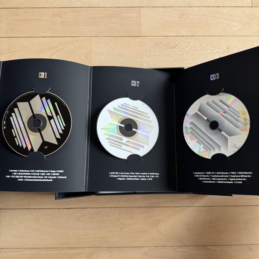 [USED] BTS bts PROOF proof album bulletproof boys with trading card