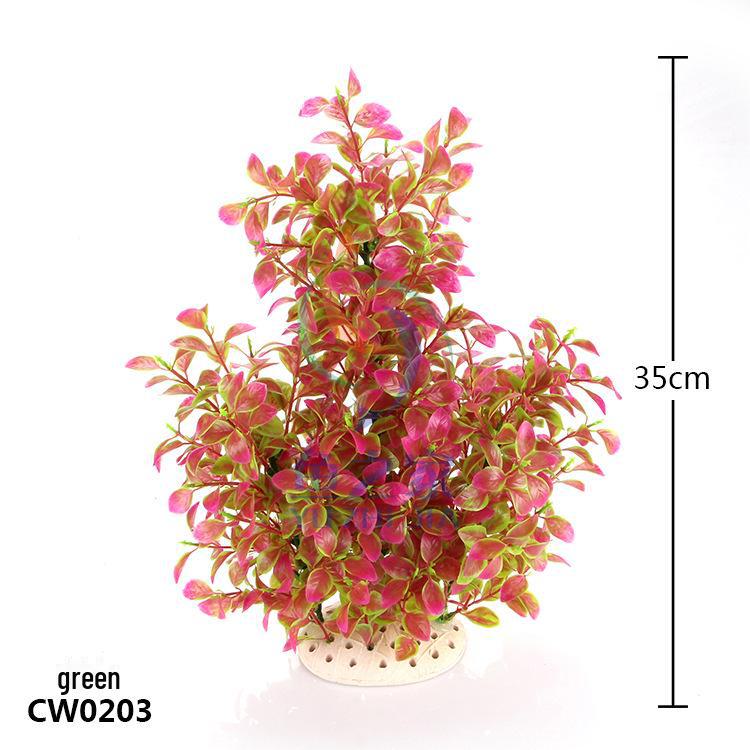 Aquarium Landscaping Plastic Simulation Water Plants CW02