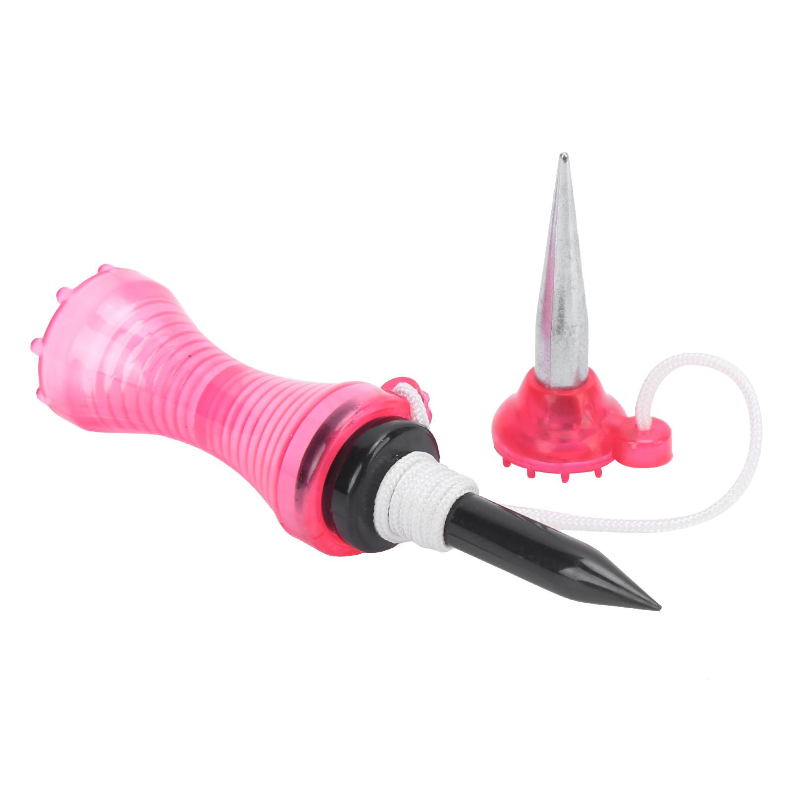 

Golf Practice Tees Set Reusable Ball Playing Holder for Driving Range and Practice MatPink