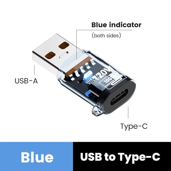 120W Type C to USB A OTG adapter, USB3.2 to Type C female adapter, suitable for iPhone 15, 16, Macbook, iPad, supports fast char